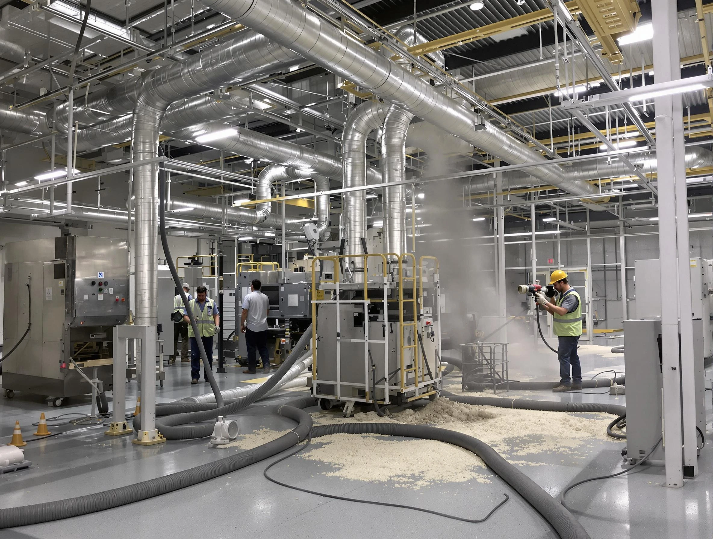 Heavy-duty industrial duct cleaning by White City Air Duct Cleaning in White City